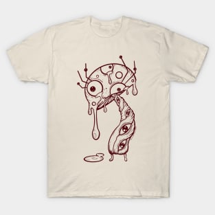 Mushroom Lineart T-Shirt